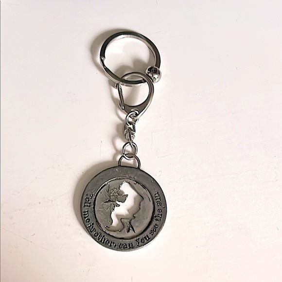 Widespread Panic Mikey Cutout Silver Keychain with Engraved Design 1 of a Kind - Picture 4 of 5